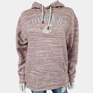 Champion Long Sleeve Hooded Washington State University Sweatshirt Size M